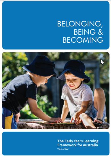 You can download the Belonging, Being and Becoming - The Early Years     Learning Framework Guide